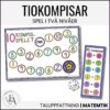 10-kompis-spelet (tema färgglatt): Lär dig tiokompisar / tiokamrater