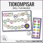 10-kompis-spelet (tema färgglatt): Lär dig tiokompisar / tiokamrater