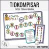 10-kompis-spelet (tema barn): Lär dig tiokompisar / tiokamrater