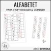 Alfabetet - para ihop