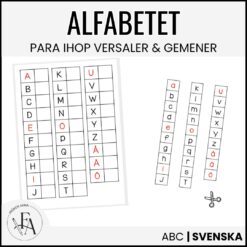 Alfabetet - para ihop