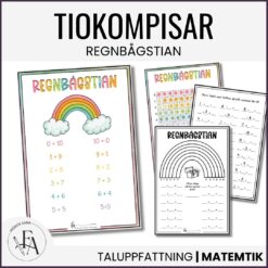 Regnbågstian - tiokompisar / tiokamrater