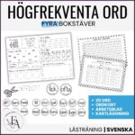 Högfrekventa ord (Fyra bokstäver)