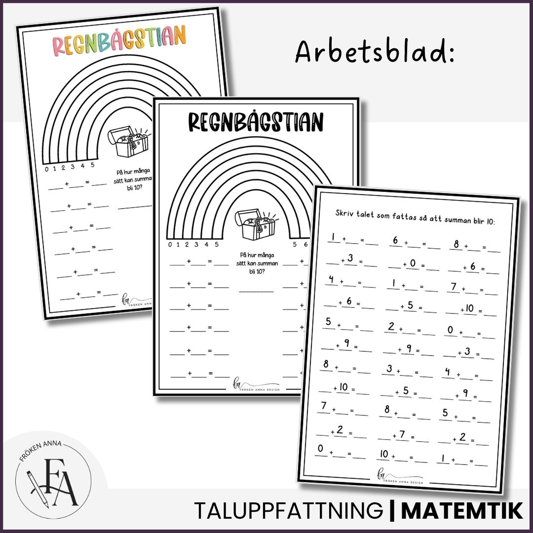 PAKET: tiokompisar / tiokamrater