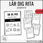 Lär dig rita steg för steg - Tema jul