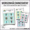 Morgonhälsningsmeny | God morgon - hälsningar