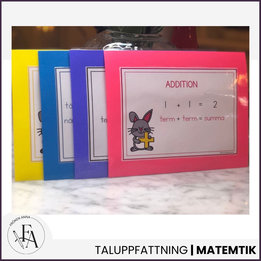 De fyra räknesätten