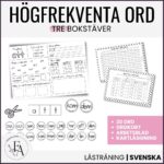 Högfrekventa ord (tre bokstäver)