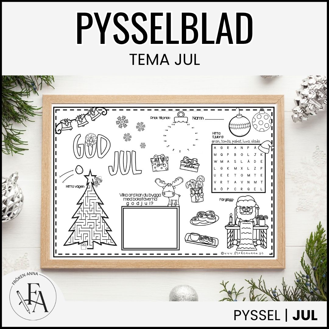 Pysselblad | Jul