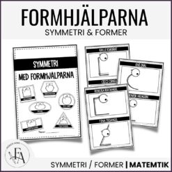 Symmetri med formhjälparna