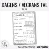 Startuppgift: Dagens / Veckans tal 0-9