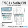 Snögubbsshoppen (pyssel, läs- och skriv)