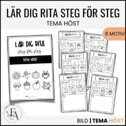 Lär dig rita - tema höst