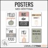 Höstposters