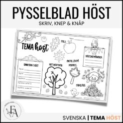 Pysselblad: Höst