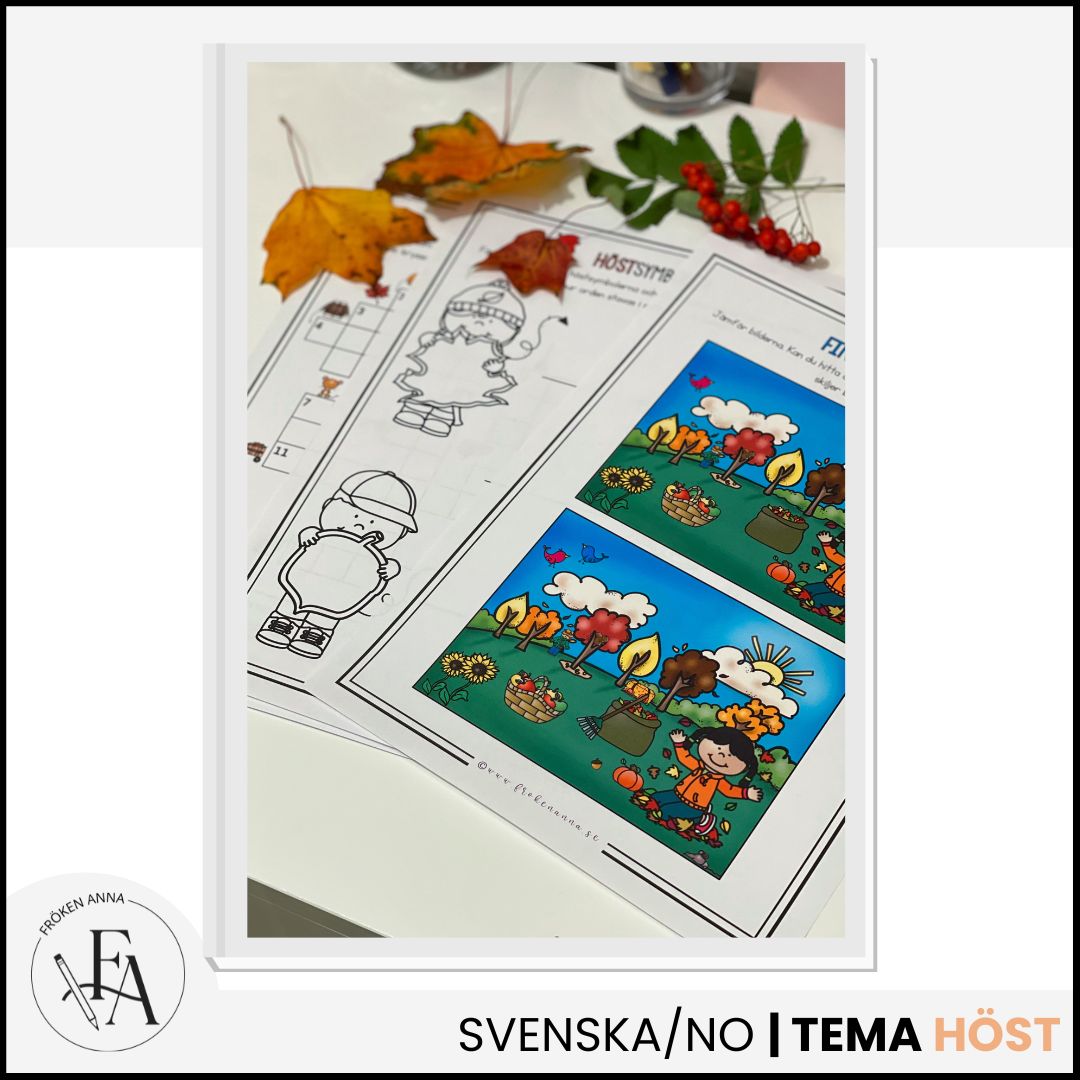 Arbetshäfte: tema höst
