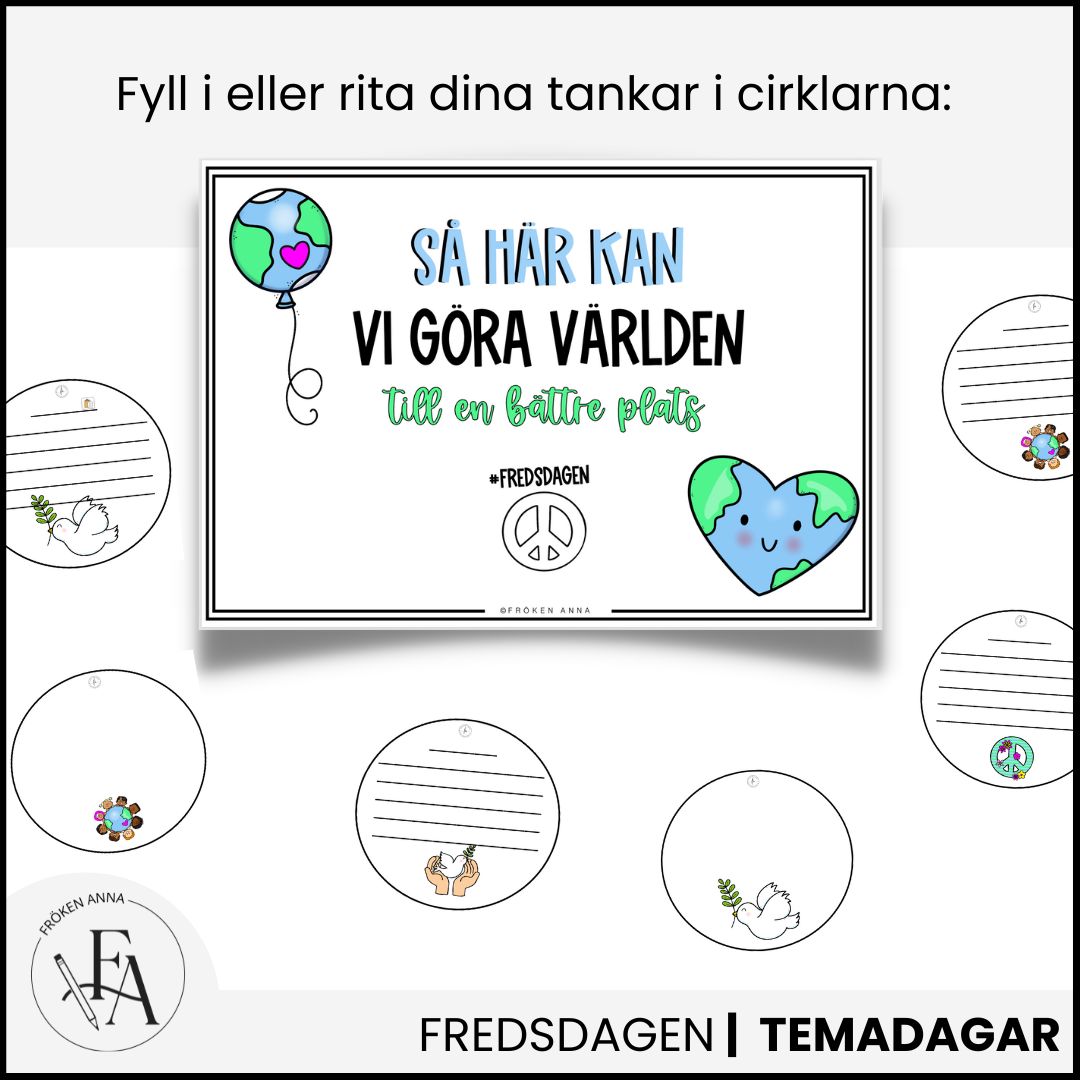 Fredsdagen: Ett klassprojekt