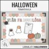 Tematavla Halloween