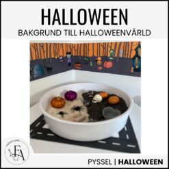 Bakgrund till halloweenvärld