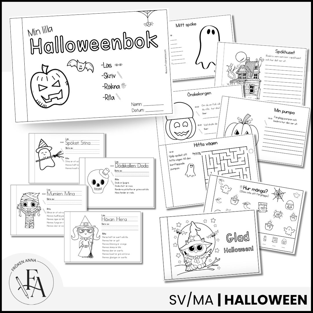 Min lilla Halloweenbok