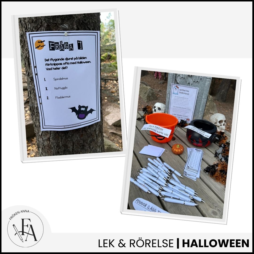 Halloweenpromenad / Tipspromenad Halloween