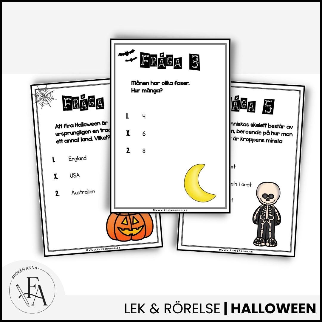 Halloweenpromenad / Tipspromenad Halloween