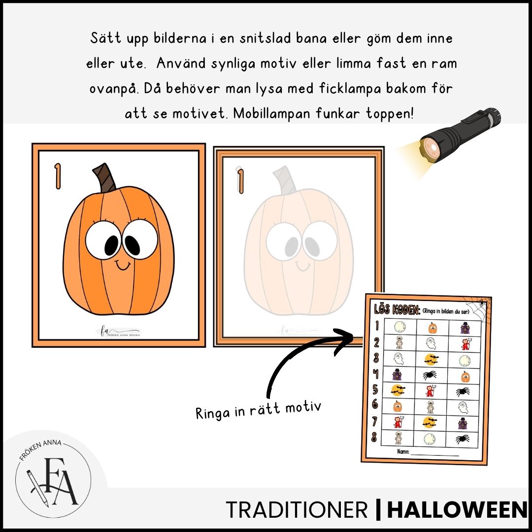 Halloweenjakt - tipspromenad med twist