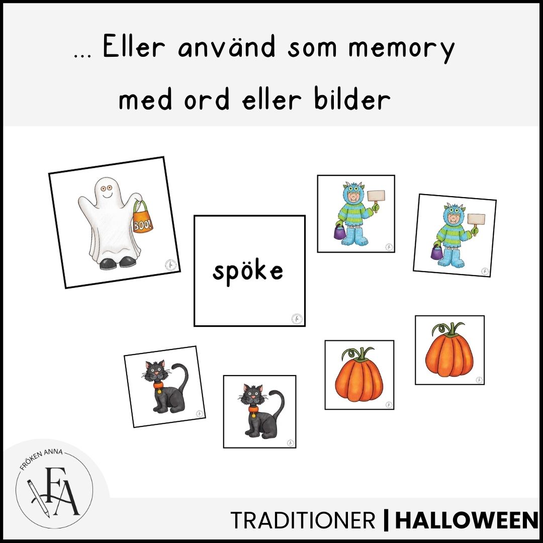 Sök & Hitta: Tema Halloween