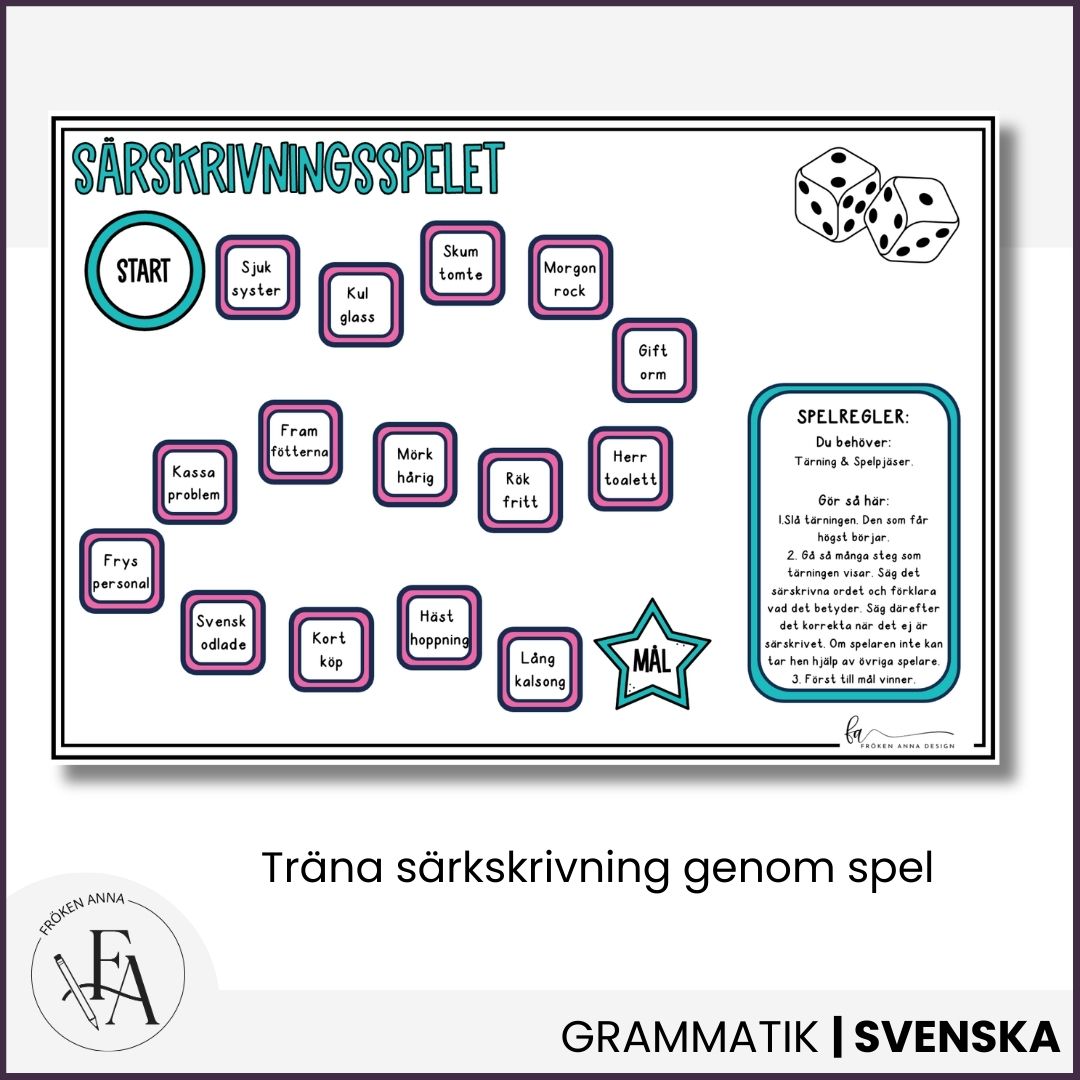 Särskrivningsspelet