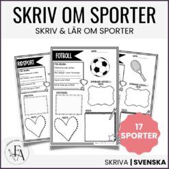 Skriv om sport