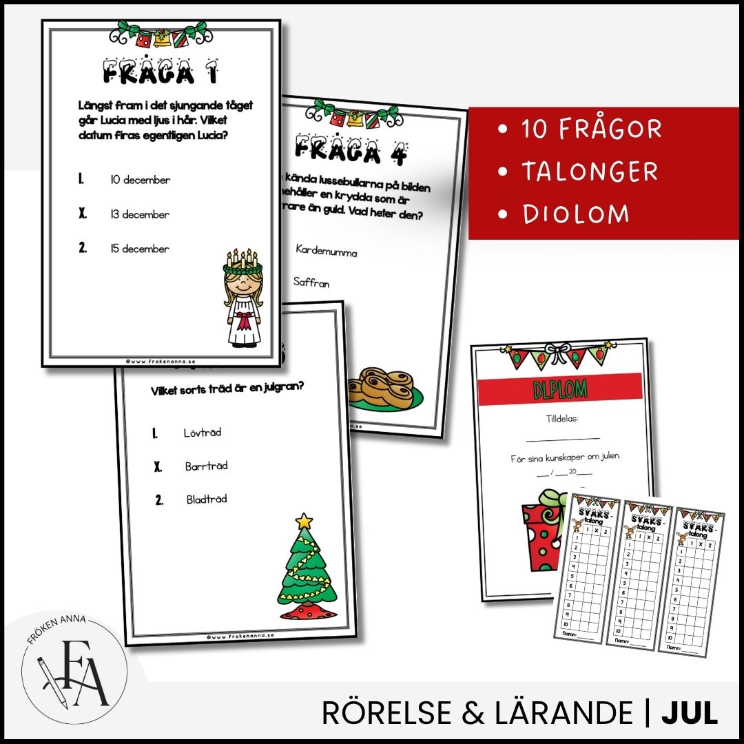 Julpromenad / Tipspromenad jul