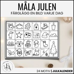 Julkalender: Färglägg julen