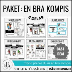 Materialpaket: En bra kompis / värdegrund