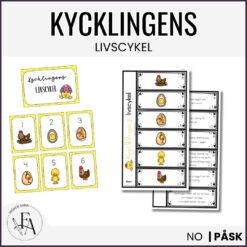 Kycklingens livscykel – bildstöd & flippböcker