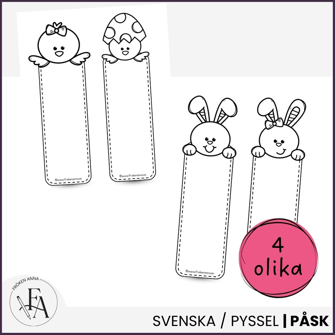 Bokmärken | Tema påsk