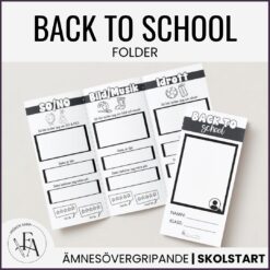 Back to school - folder