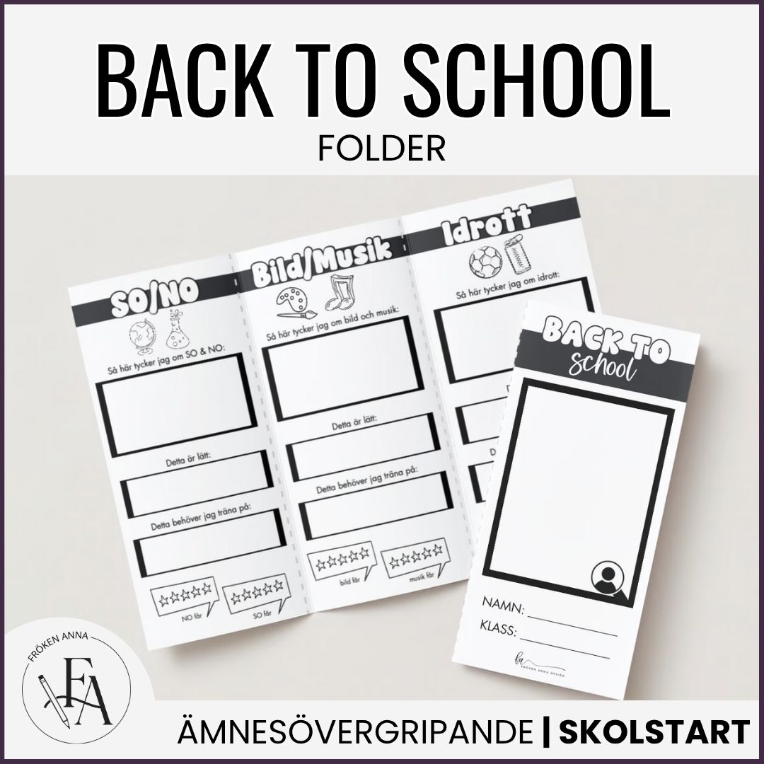 Back to school - folder