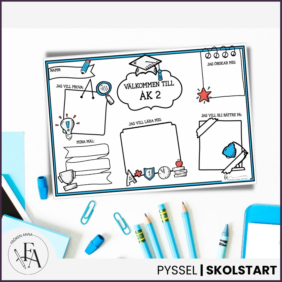 Min första skoldag: Mål och visioner