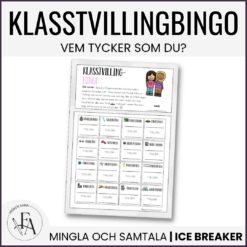 Klasstvillingbingo