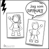 Jag som superhjälte - en kreativ bilduppgift