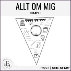 Allt om mig - vimpel