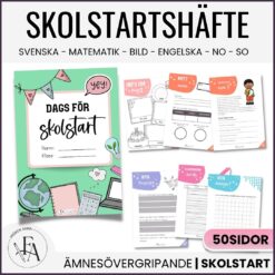 Back to school! - Skolstartshäfte - Åk F-6