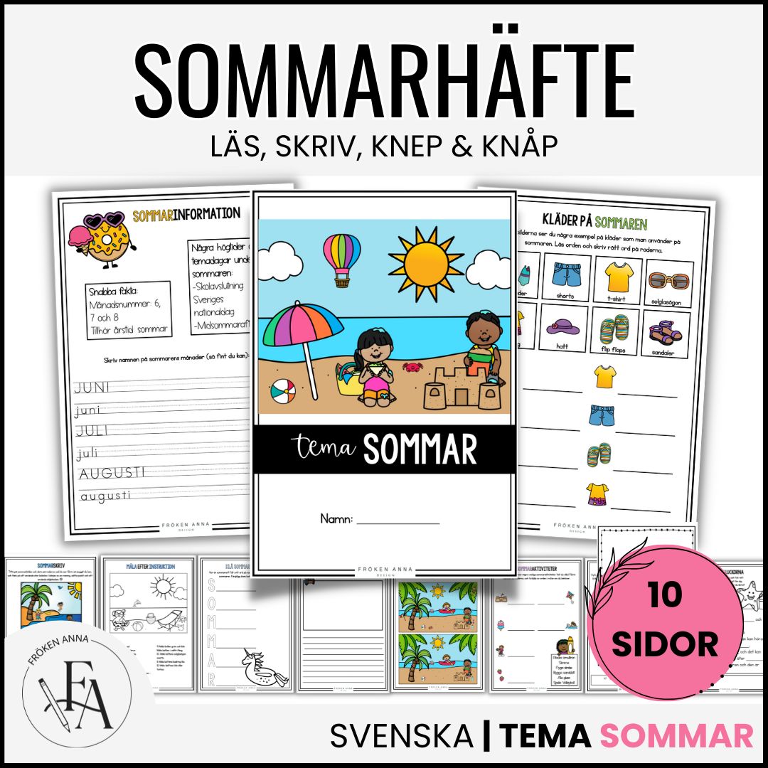 Sommar | Arbetshäfte