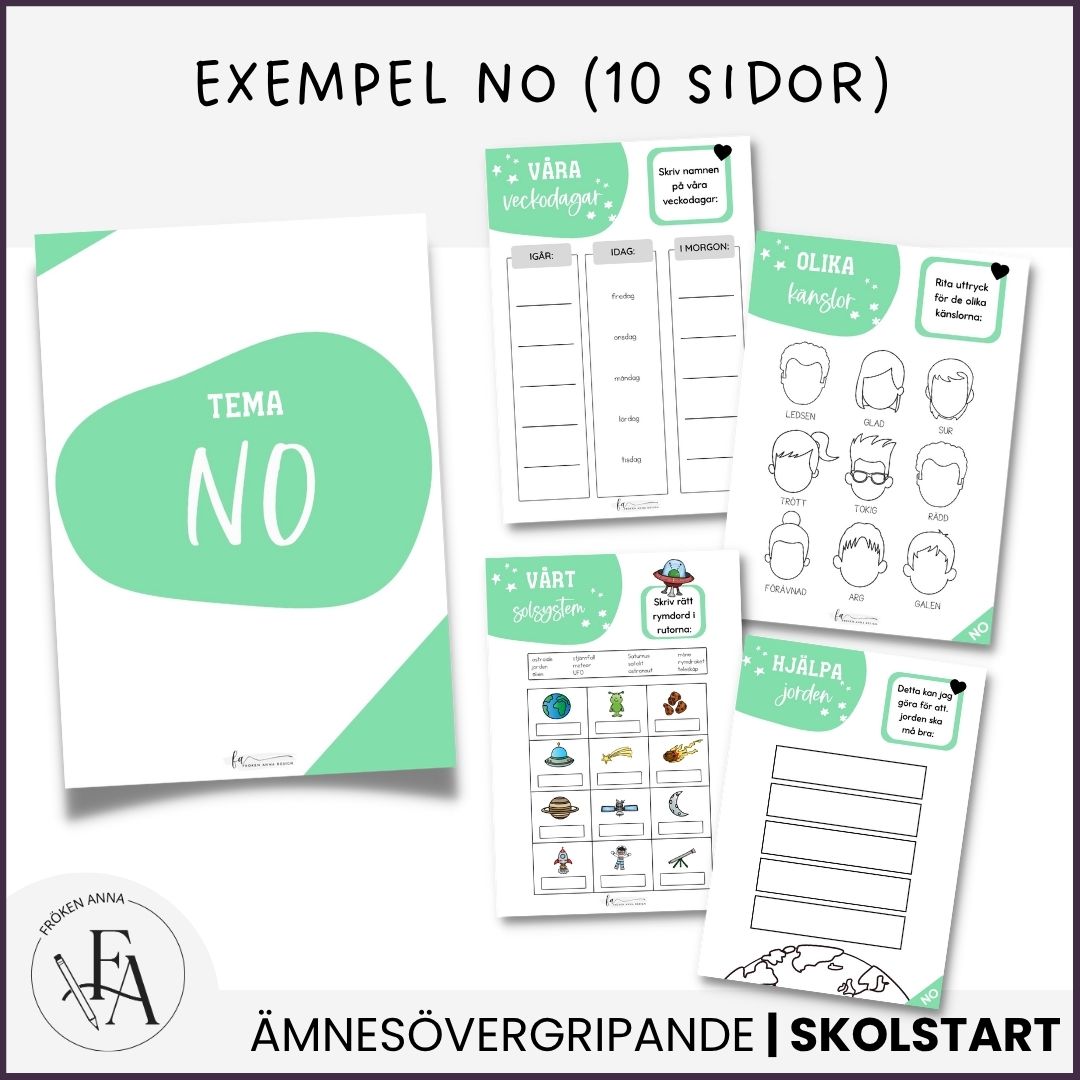 Back to school! - Skolstartshäfte - Åk F-6