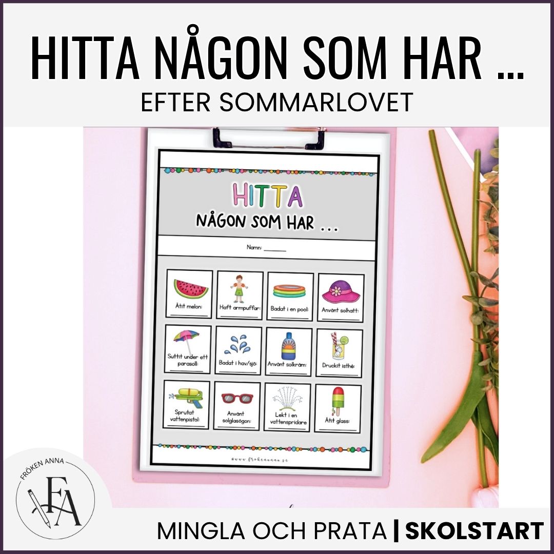 Hitta någon som har ...