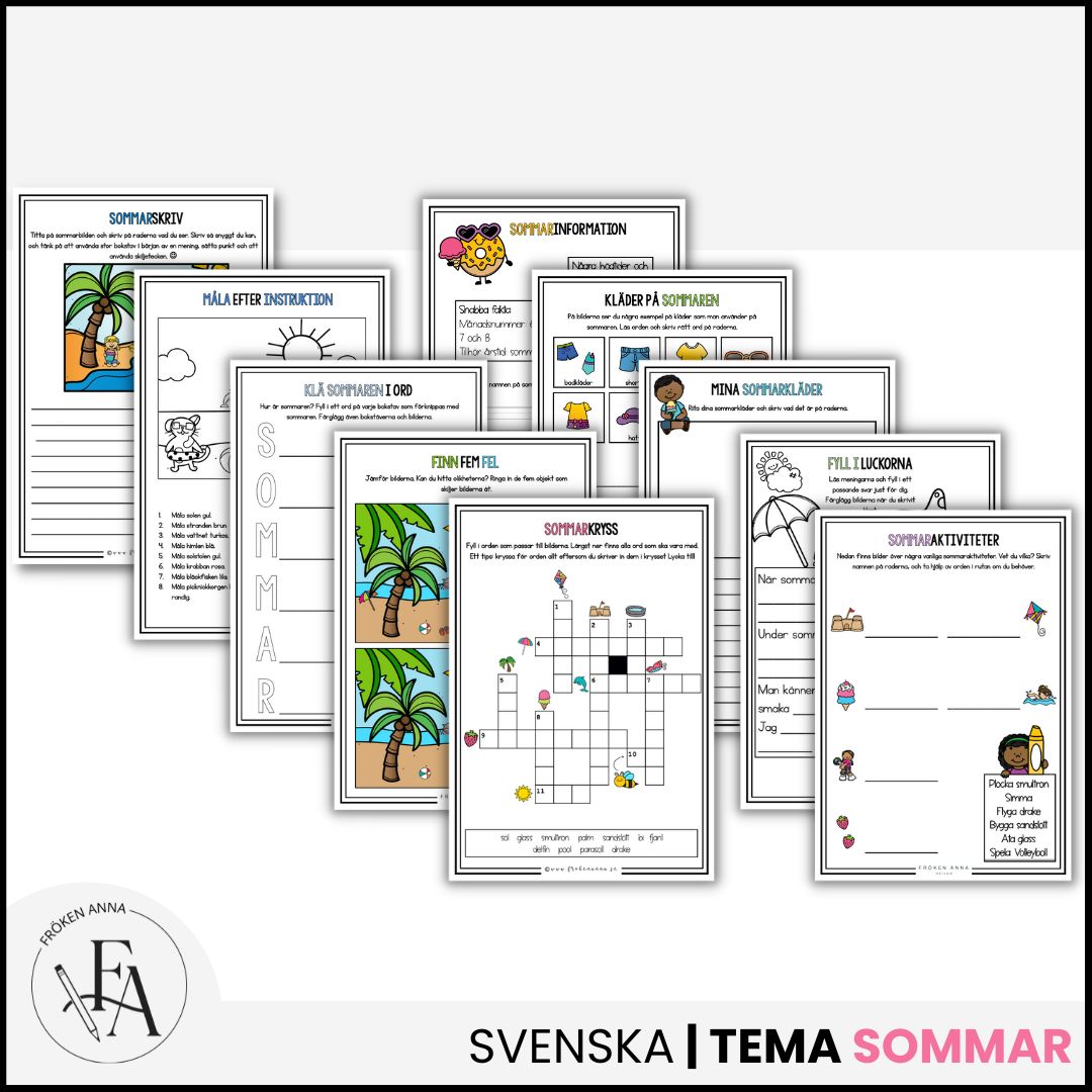 Sommar | Arbetshäfte