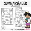 Sommarsånger | Målarbilder