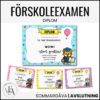 Förskoleexamen | Förskolestudent | Diplom / Certifikat - Sluta förskolan