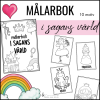 Målarbok / Målarbilder med sagotema