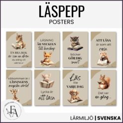 Läspepp - Posters